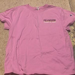 Pink Champion t-shirt